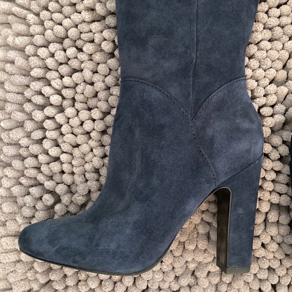 Blue suede otk boots - Picture 5 of 10